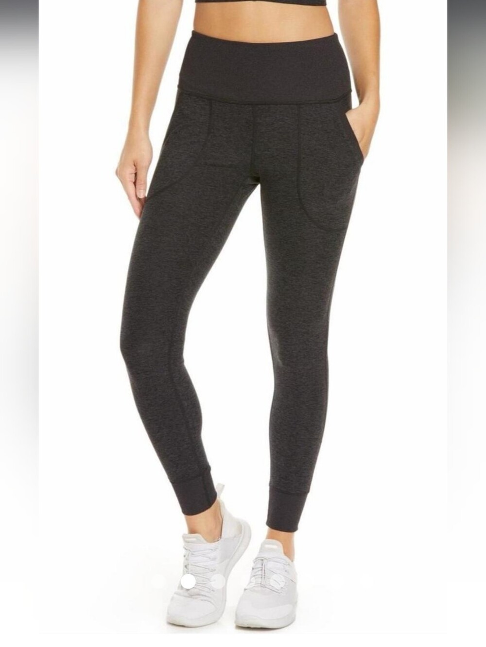 LOT OF 2 Zella High Waist Restore Soft Pocket Leggings XL 1X Gray